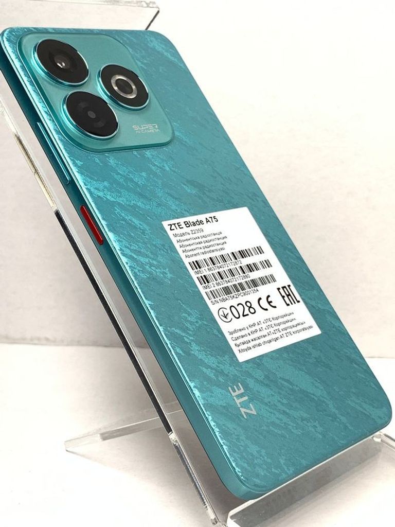 Оголошення Zte Blade A75 4/128GB Black Б/У