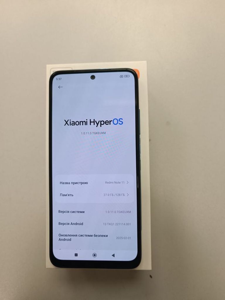Оголошення Xiaomi redmi note 11 6/128gb Б/У