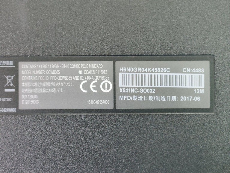 Asus 15/celeron n3350 ddr3/4gb ddr3/hdd 500 gb/ssd *відсутній/geforce 810m Код:01-200932234. Изображение 5