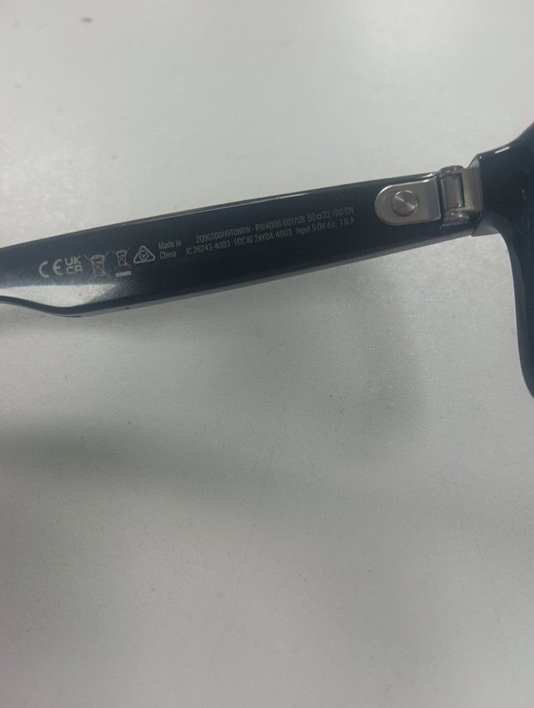 Объявление Ray-Ban meta wayfarer rw4006 Б/У