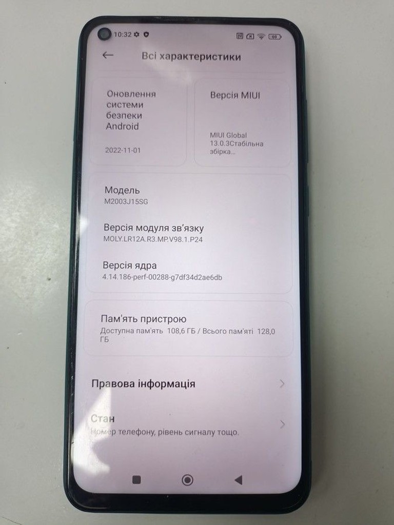Дешиво Xiaomi redmi note 9 pro 4/128gb с ломбарда