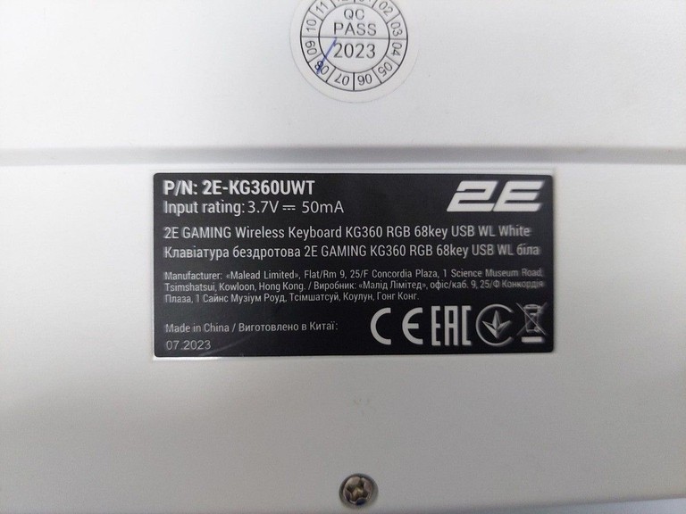 Оголошення 2E kg360 rgb wireless Б/У