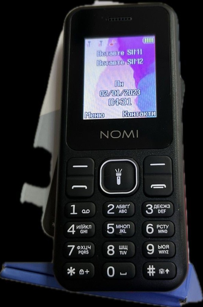Купити Nomi i1880 Black Б/У