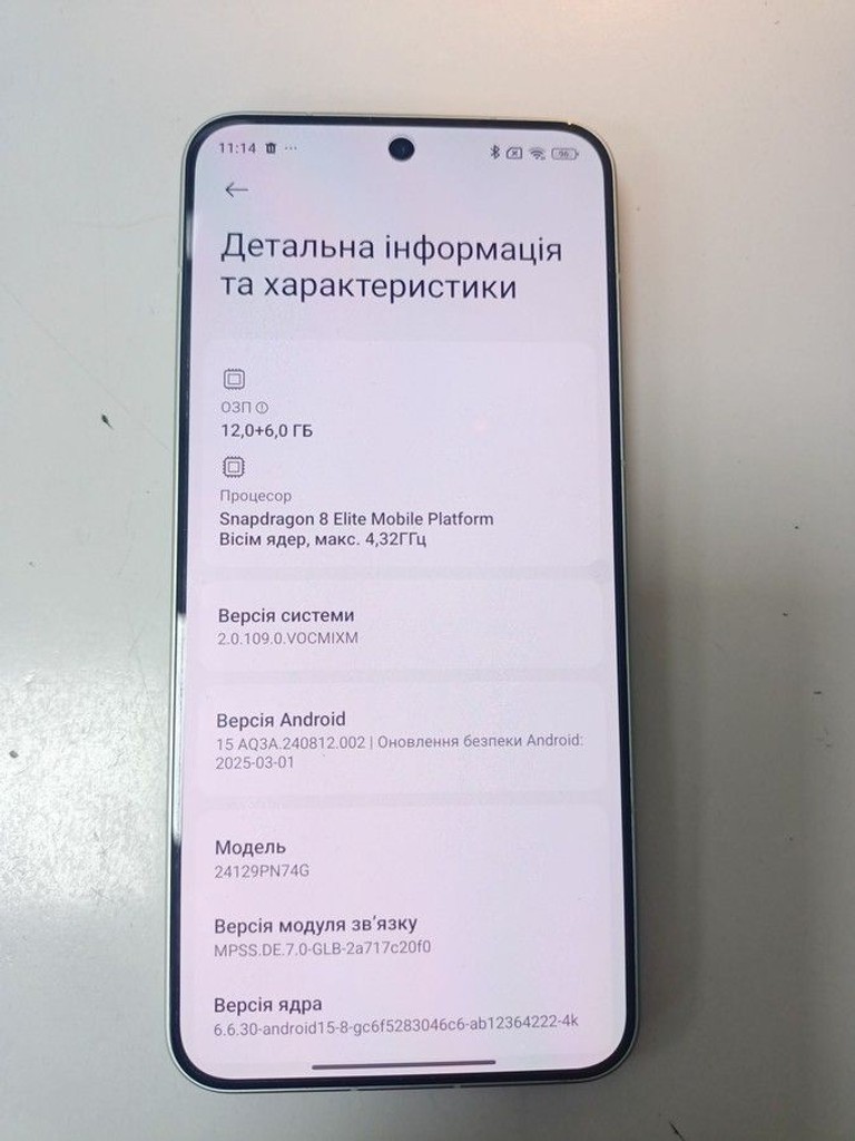 Дешево Xiaomi 15 12/512gb з ломбарду