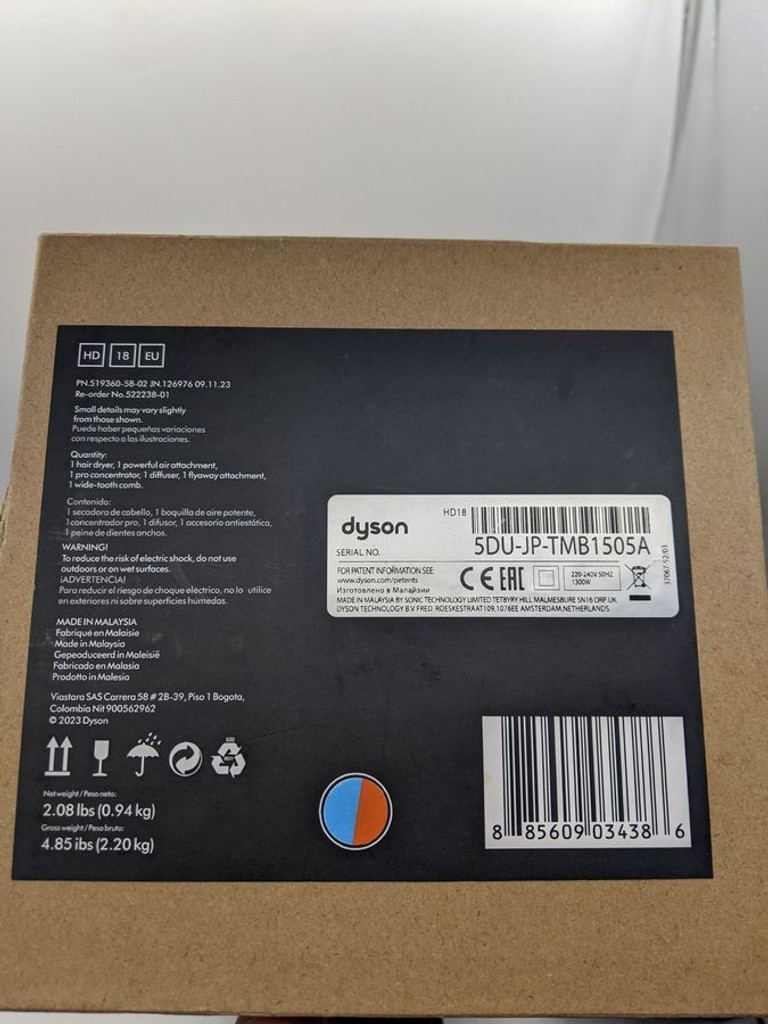 Dyson hd18 supersonic r pro ceramic patina/topaz Код:01-200846575. Зображення 10