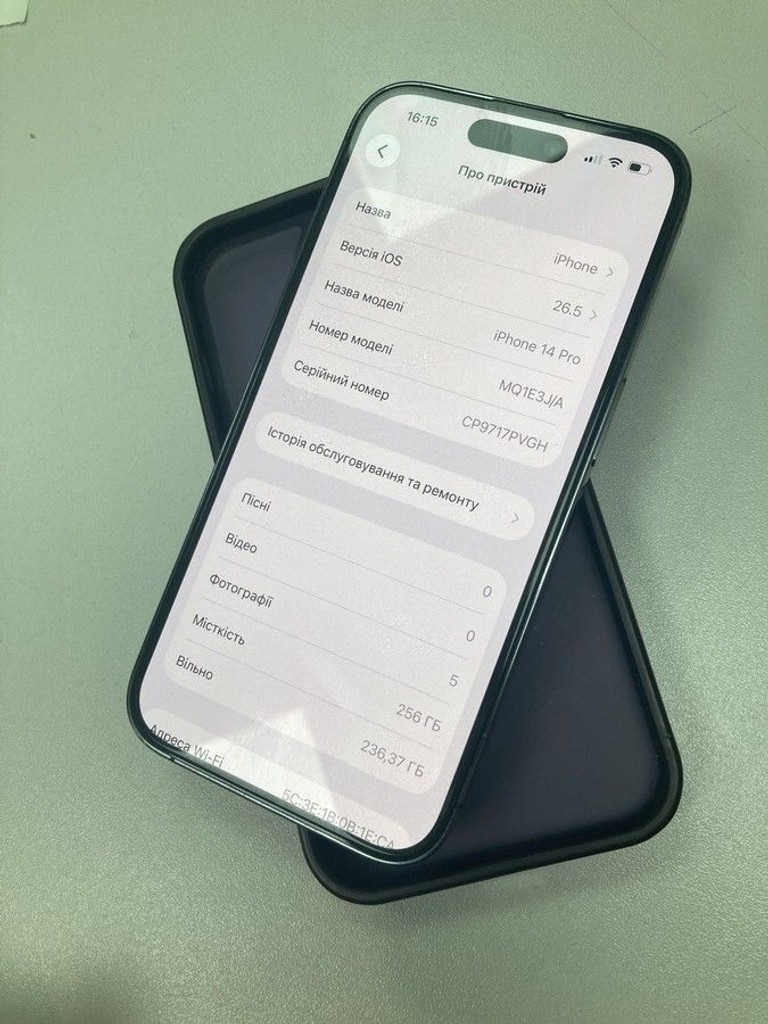 Apple iphone 14 pro 256gb Код:01-201057799. Зображення 5