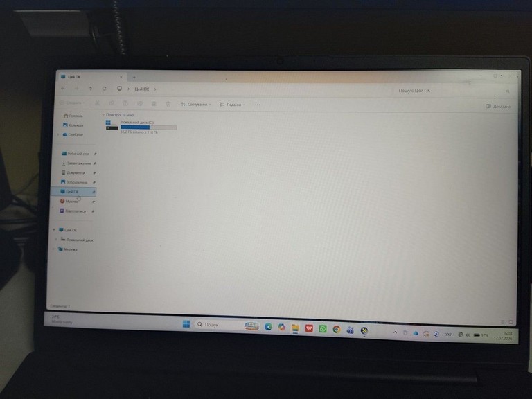 Дешево Lenovo 15/core i3-1315u ddr5/8gb ddr4/hdd *відсутній/ssd 128 gb/*інтегрована з ломбарду
