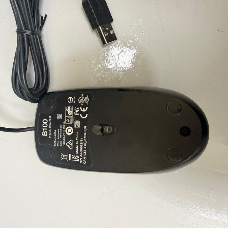Дешево Logitech b100 optical mouse з ломбарду