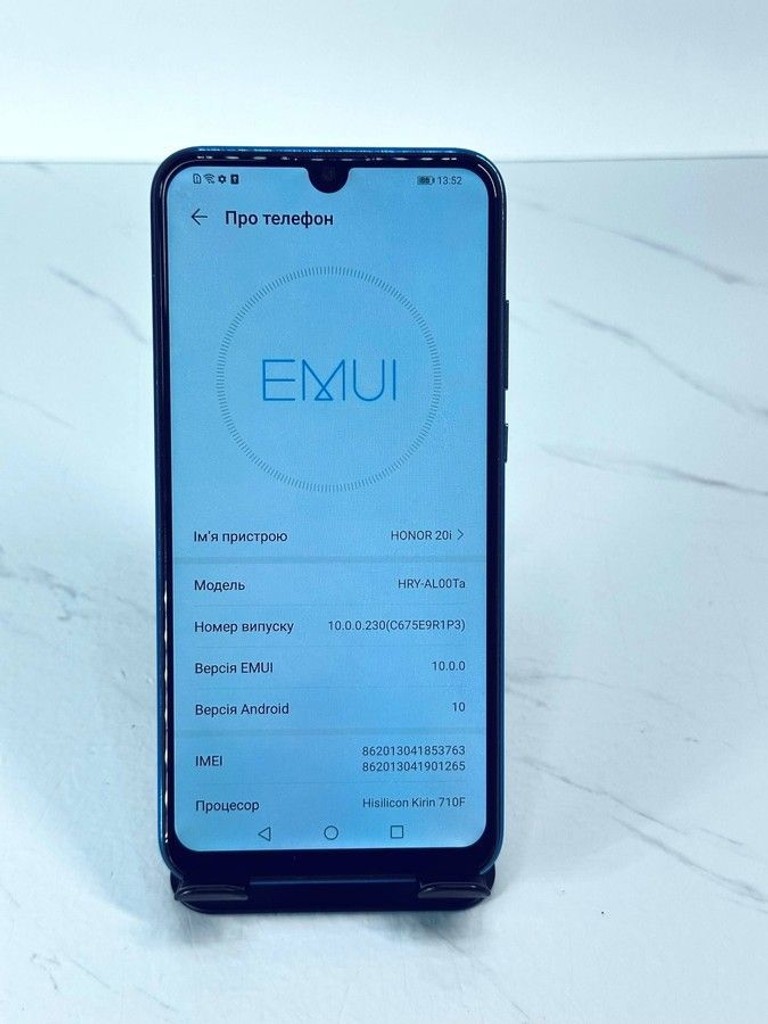 Объявление Honor 20i 6/64gb Б/У