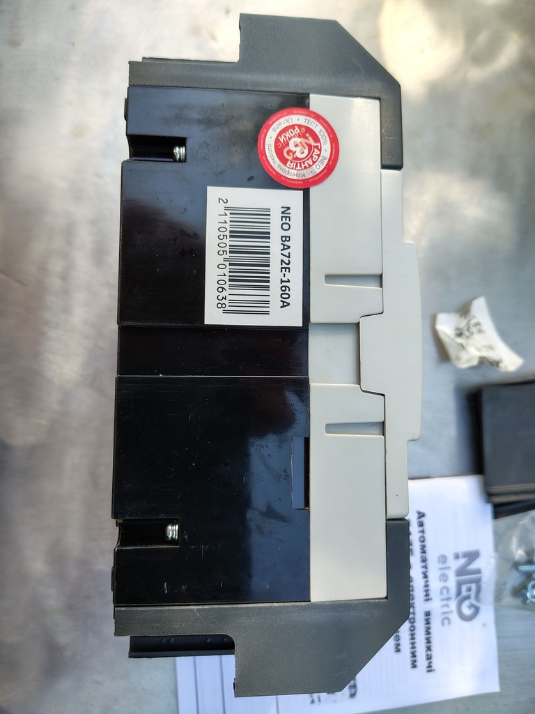 CNC Electric NEO ВА 72 Е 160 А Код:null. Зображення 4