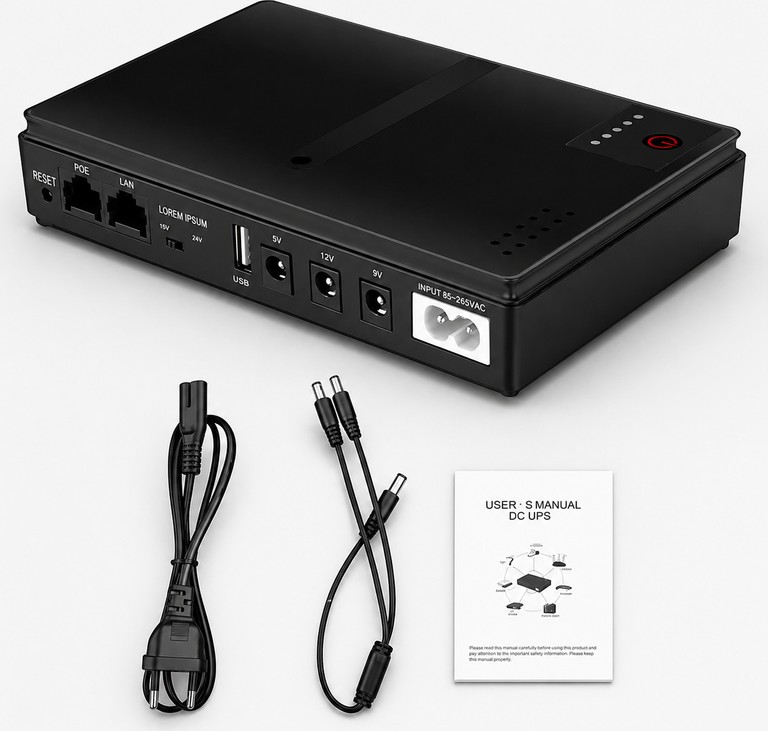 UPS DC1018P 10400mAh для маршрутизатора WiFi Код:null. Изображение 6