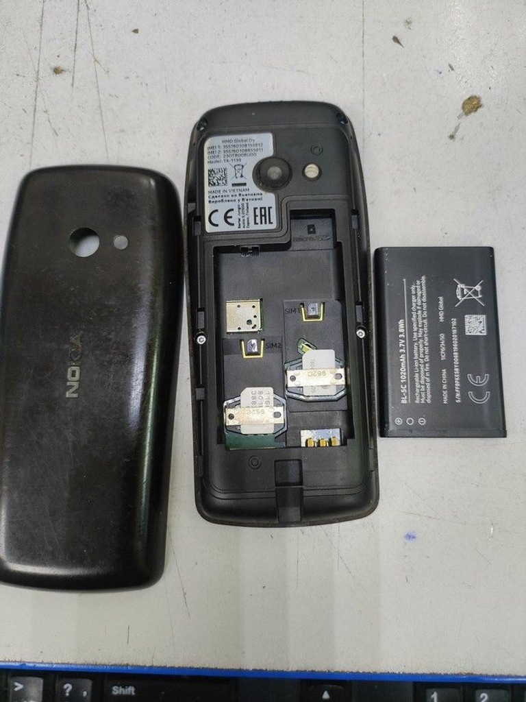 Объявление Nokia 210 Dual SIM 2019 Black (16OTRB01A02) Б/У