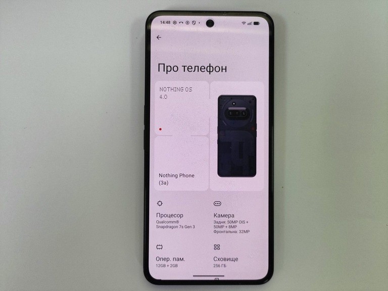 Nothing phone 3a 12/256gb Код:01-201150485. Изображение 7