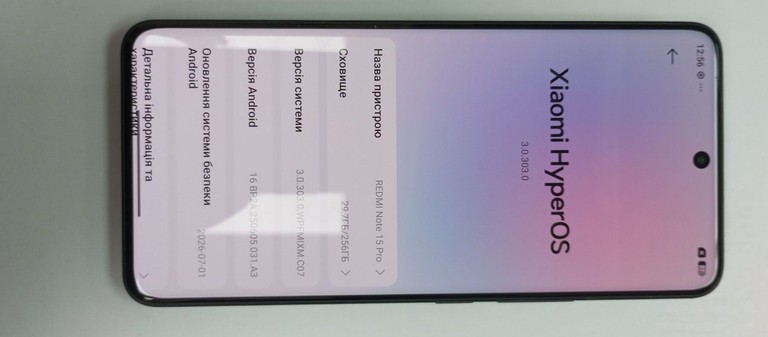 Дешиво Xiaomi Redmi Note 15 Pro 4G 8/256GB Glacier Blue с ломбарда