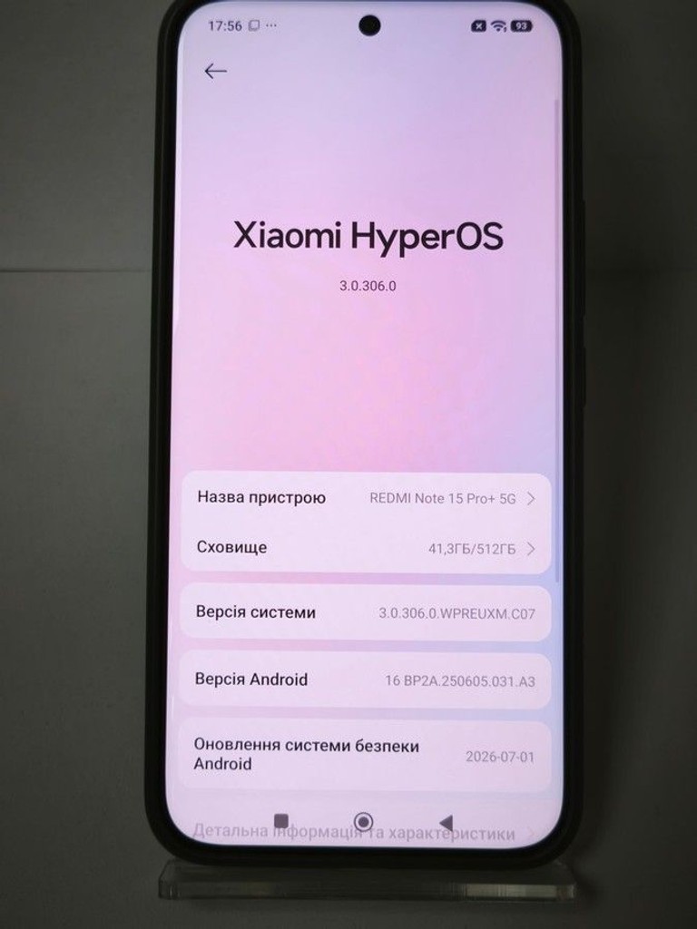 Дешиво Xiaomi Redmi Note 15 Pro+ 12/512GB Midnight Black с ломбарда