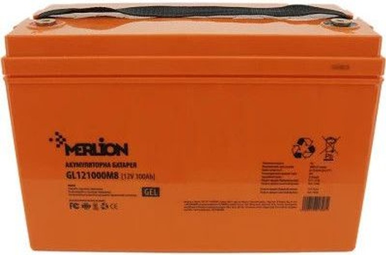 Оголошення Merlion 12V-100 Ah GEL Б/У