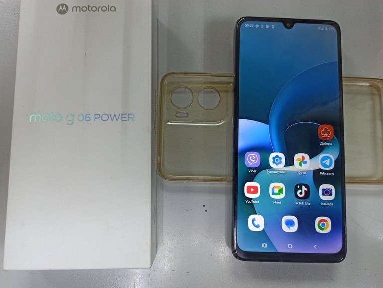 Объявление Motorola moto g06 power 4/256gb Б/У