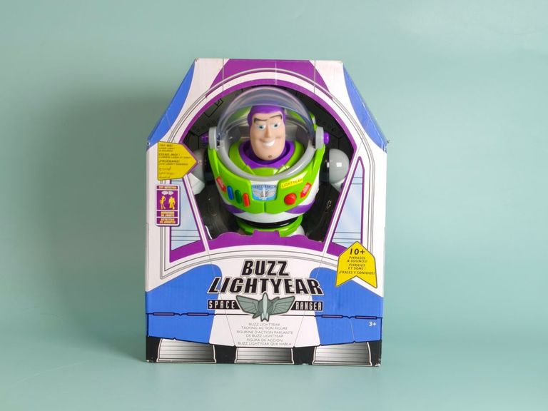 Купить Інтерактивна іграшкова фігурка Базз Лайтер Disney Pixar Toy Story Buzz Lightyear. Нова.   Б/У