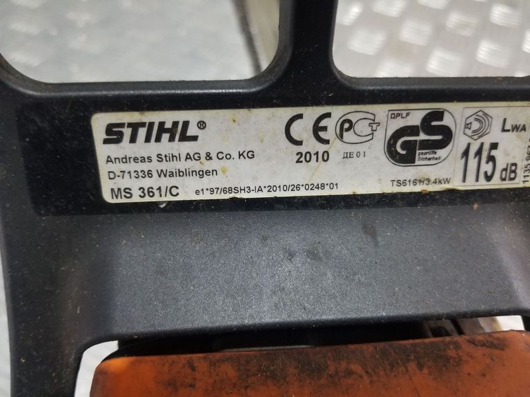 Объявление Stihl ms 361 45cm Б/У