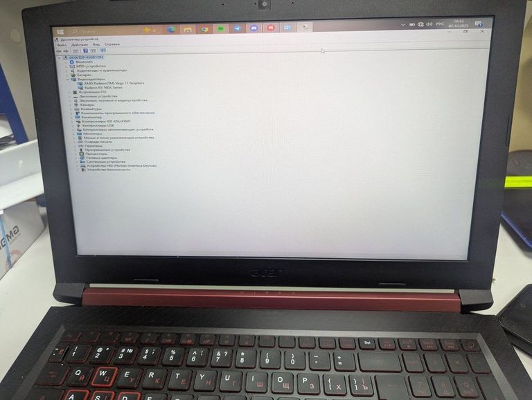 Дешево Acer 15/ryzen 7 2700u ddr4/16gb ddr4/hdd 1000 gb/ssd *відсутній/radeon rx560x 4gb з ломбарду