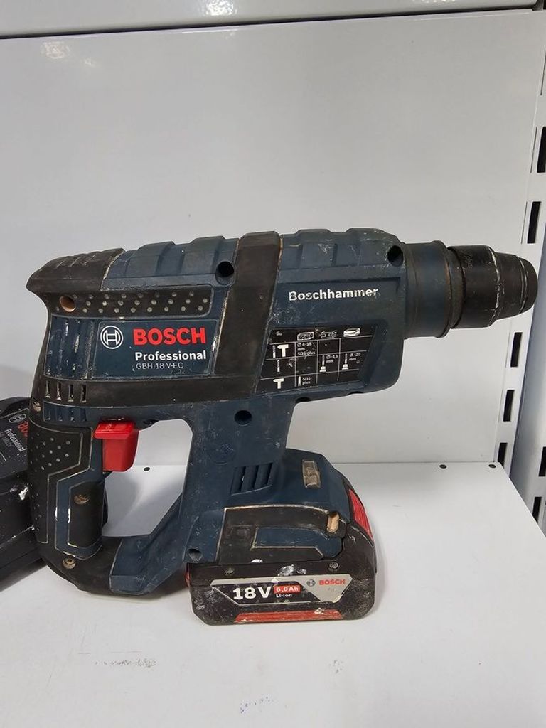 Bosch gbh 18 v-ec 2 акб 6ah зп Код:01-200764503. Зображення 7