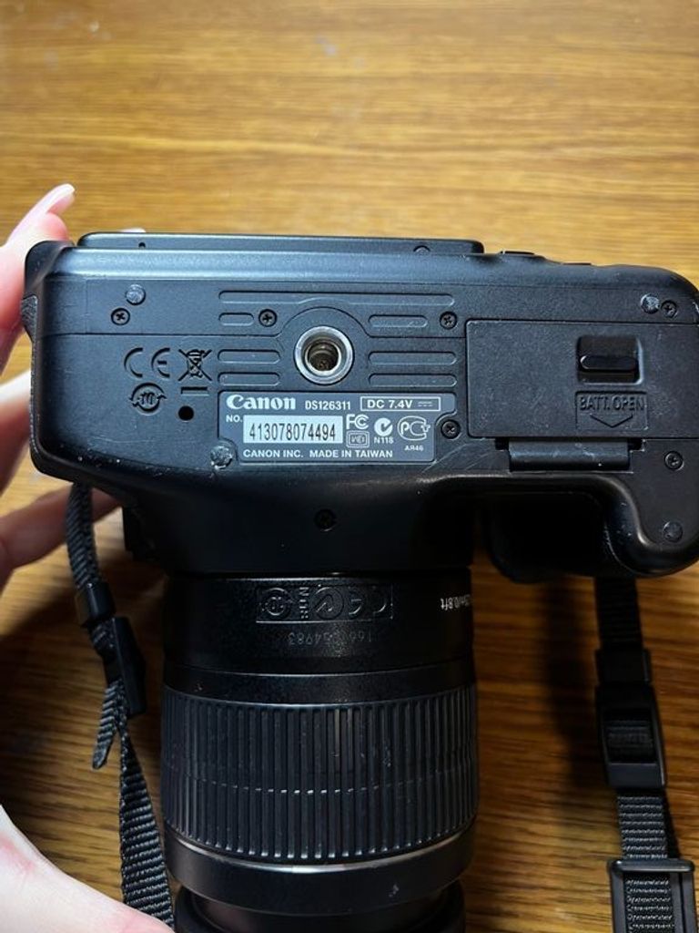 Canon EOS 600D kit (18-55 mm) DC EF-S Код:null. Зображення 6