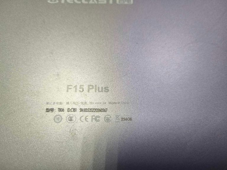 Teclast 15/celeron n4120 ddr4/8gb ddr4/hdd *відсутній/ssd 256 gb/*інтегрована Код:01-200770367. Изображение 8