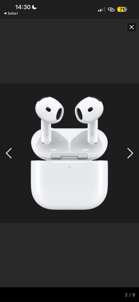 Объявление Apple airpods 4 Б/У