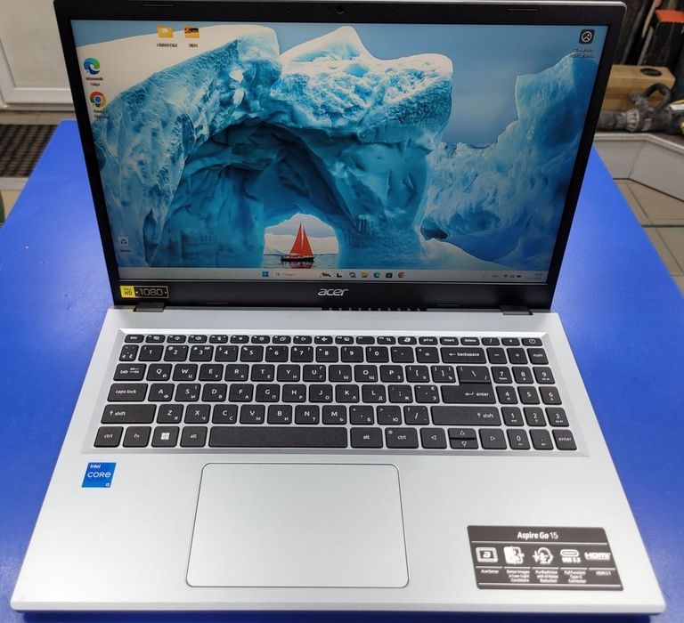 Оголошення Acer 15/core i5-13420h ddr5/16gb ddr5/hdd *відсутній/ssd 512 gb/*інтегрована Б/У