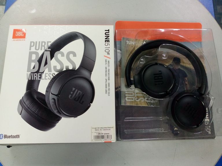 Купити JBL Tune 510BT (JBLT510BTBLK) Б/У