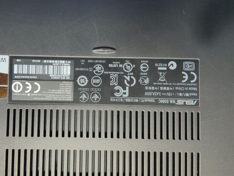 Acer 15/core i3 2365m ddr3/6gb ddr3/hdd *відсутній/ssd 128 gb/*інтегрована Код:01-200808637. Изображение 7