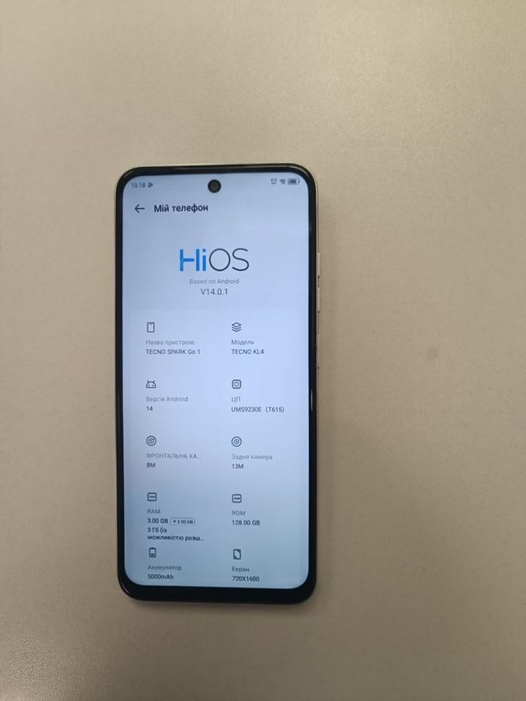 Дешиво Tecno spark go 1 kl4 3/128gb с ломбарда