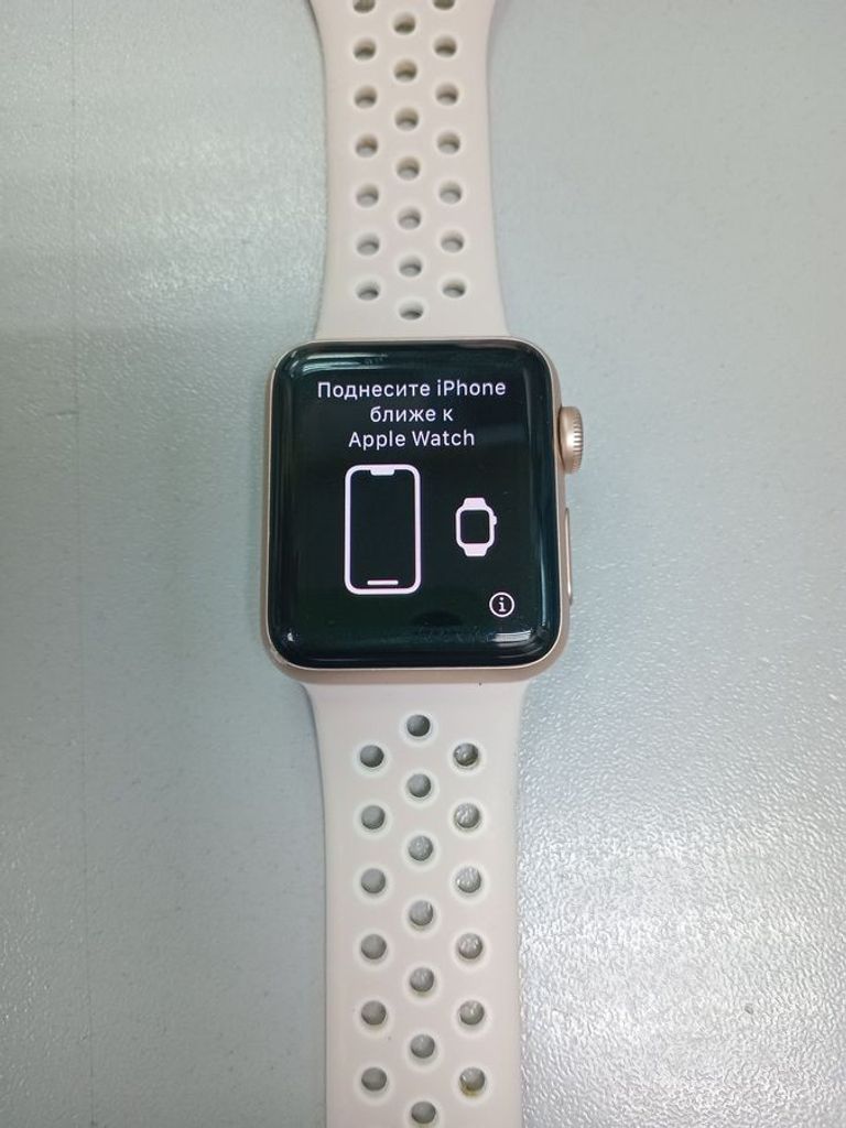 Apple watch series 3 gps 38mm aluminum case a1858 Код:01-200780941. Зображення 5