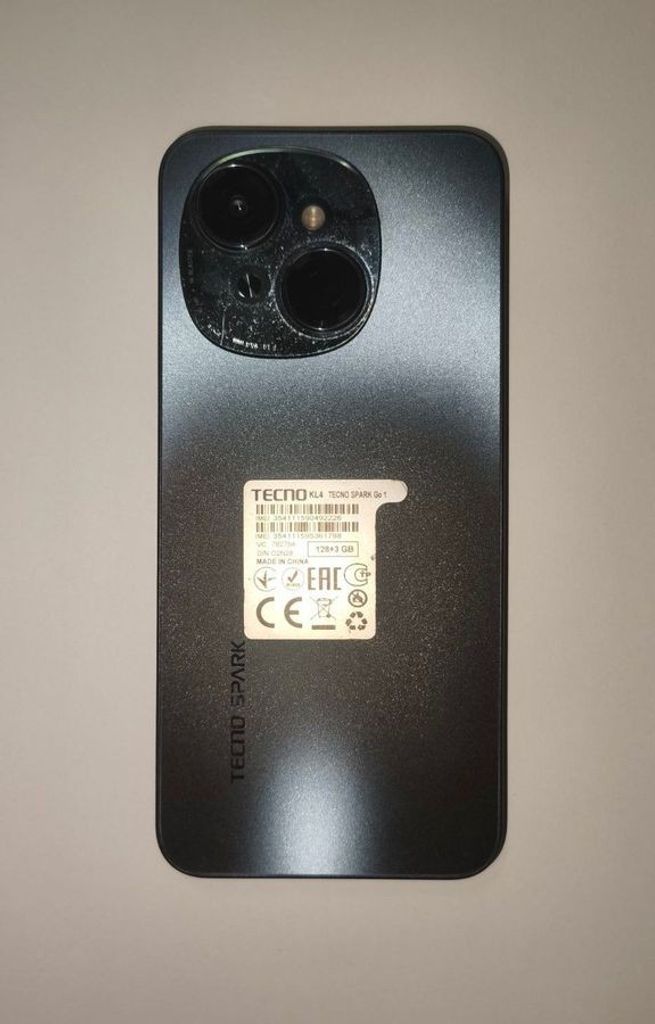 Розпродаж Tecno spark go 1 kl4 3/128gb, продавець Техноскарб