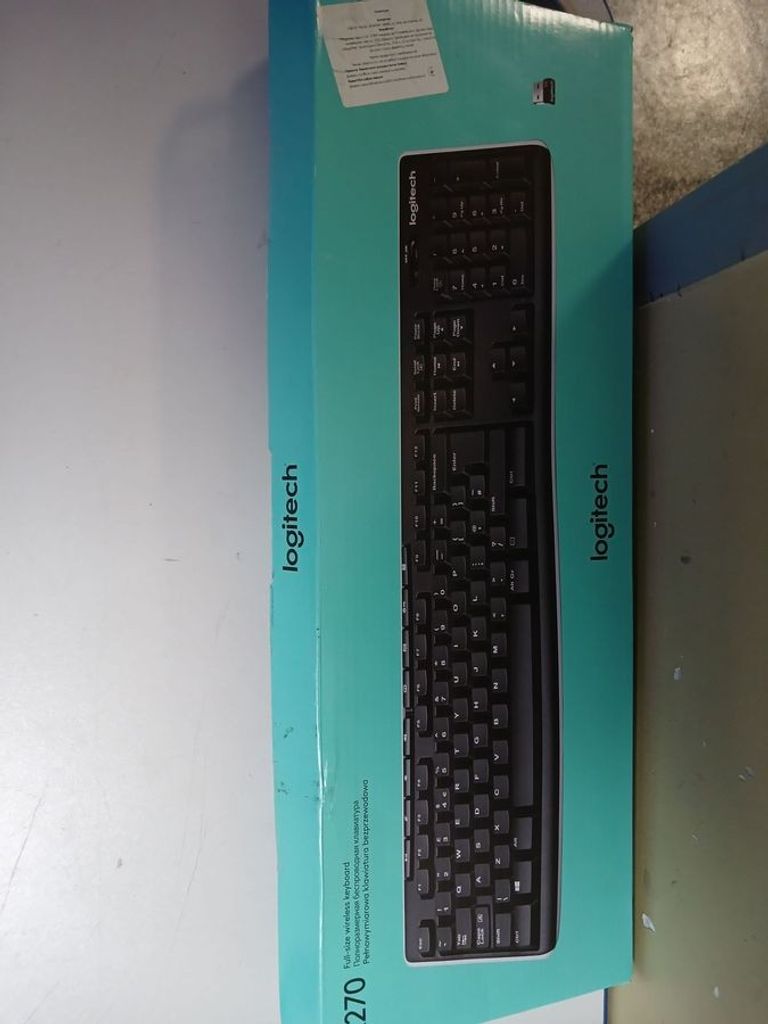 Купить Logitech k270 wireless keyboard Б/У