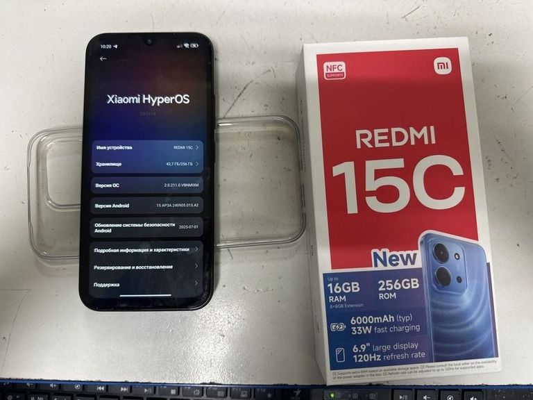Дешево Xiaomi redmi 15c 4g 8/256gb з ломбарду