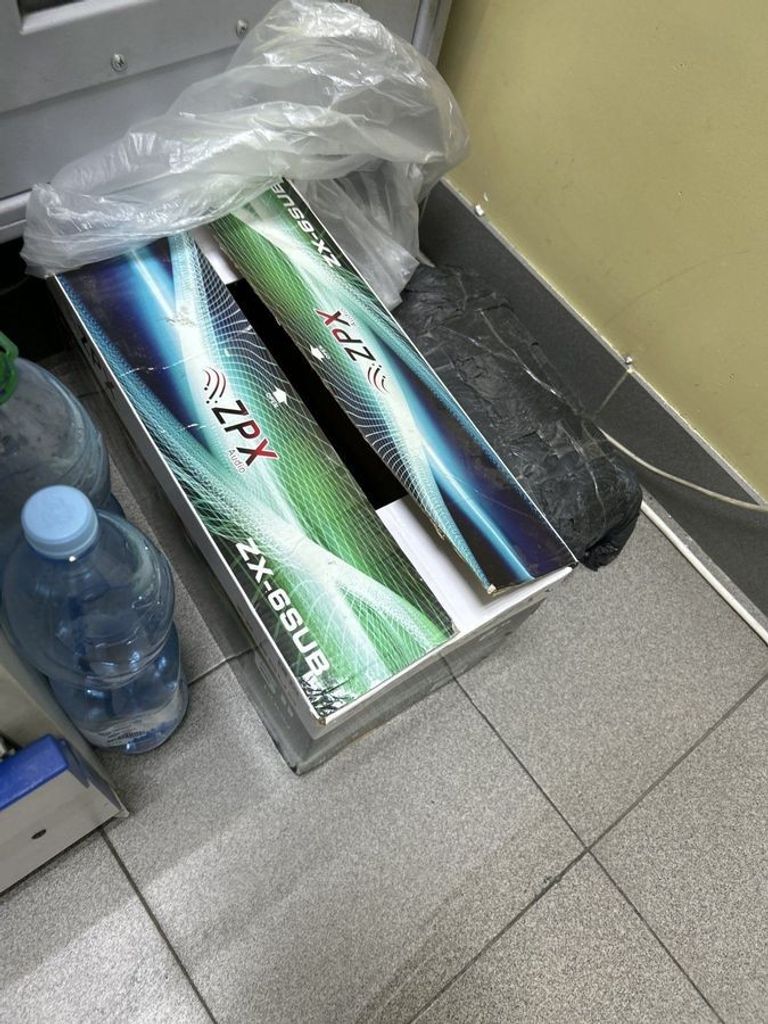 Дешево Активний сабвуфер в автомобіль 600Вт Car Subwoofer Speaker ZPX ZX-6SUB з ломбарду