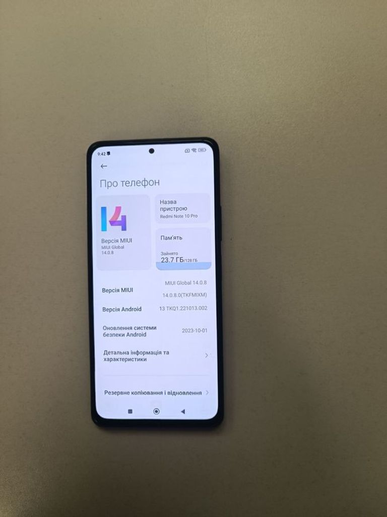 Дешево Xiaomi redmi note 10 pro 8/128gb з ломбарду