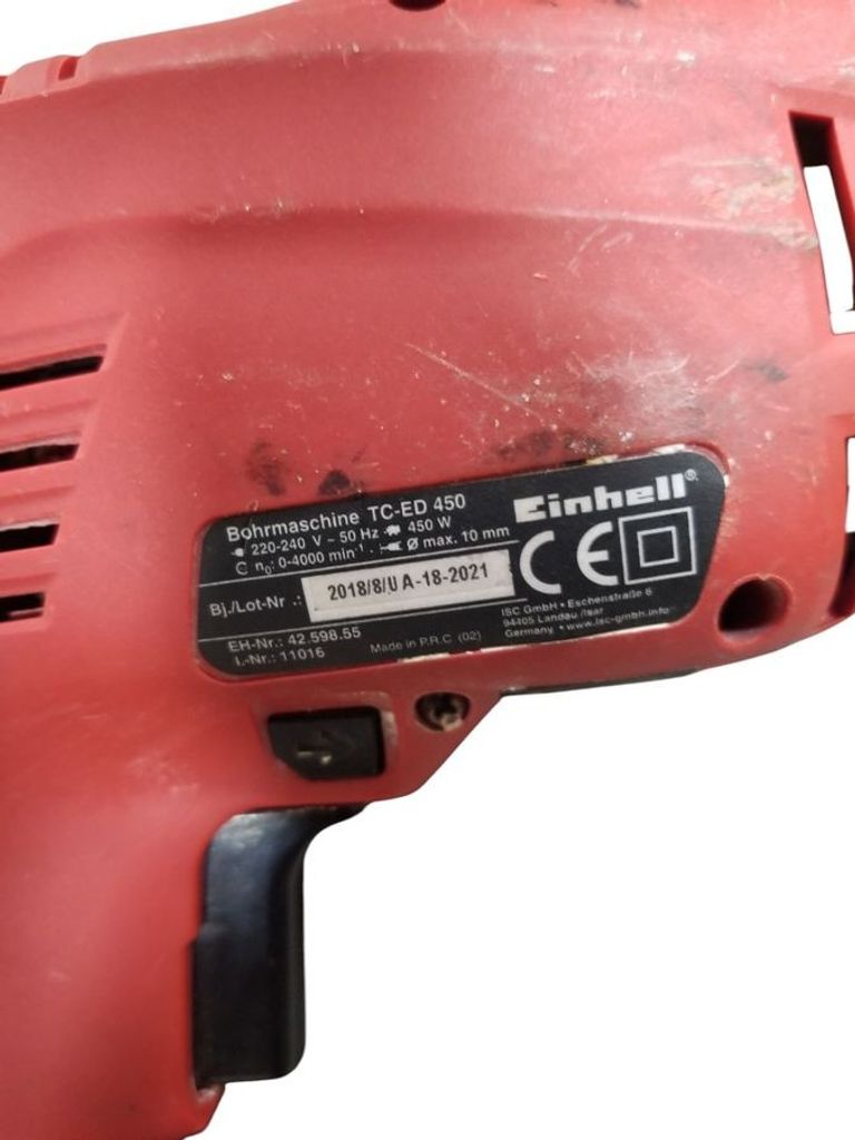 Дешиво Einhell tc-ed 450 с ломбарда