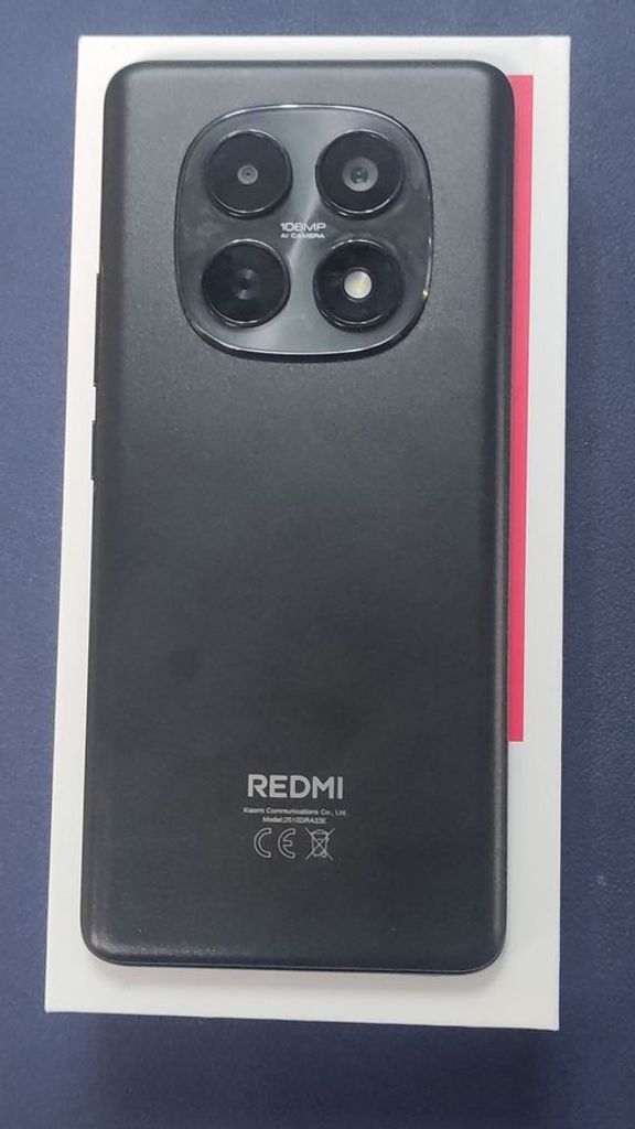 Дешево Xiaomi Redmi Note 15 4G 8/256GB Black з ломбарду