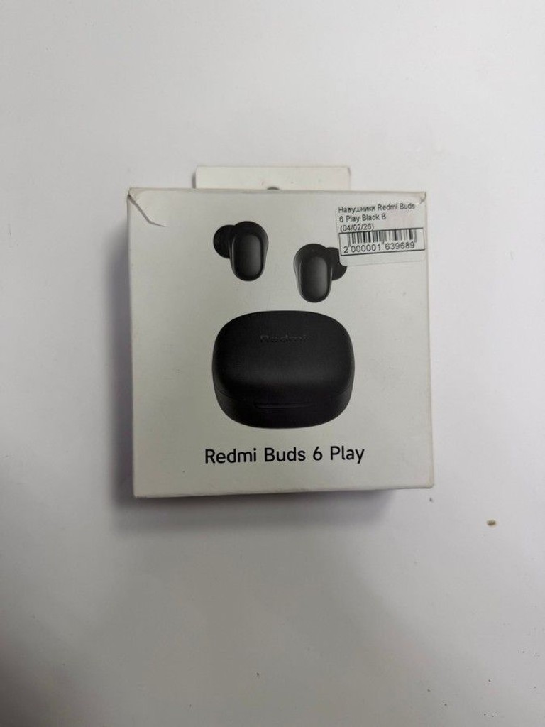 Дешево Оригінальні Навушники Redmi Buds 6 Play. Open Box з ломбарду