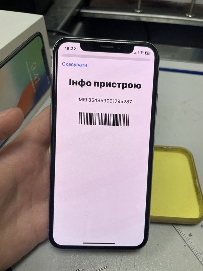 Купить Apple iphone x 64gb Б/У