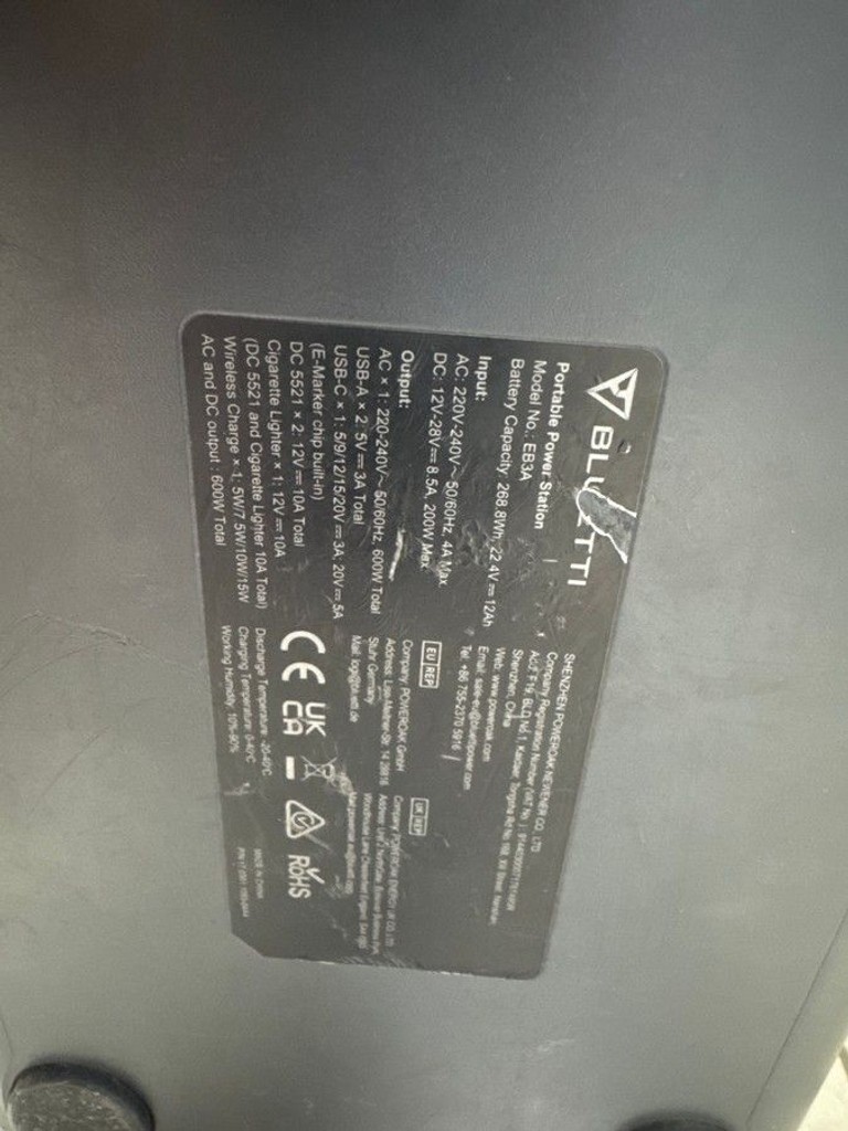 Дешево Bluetti eb3a 600w з ломбарду