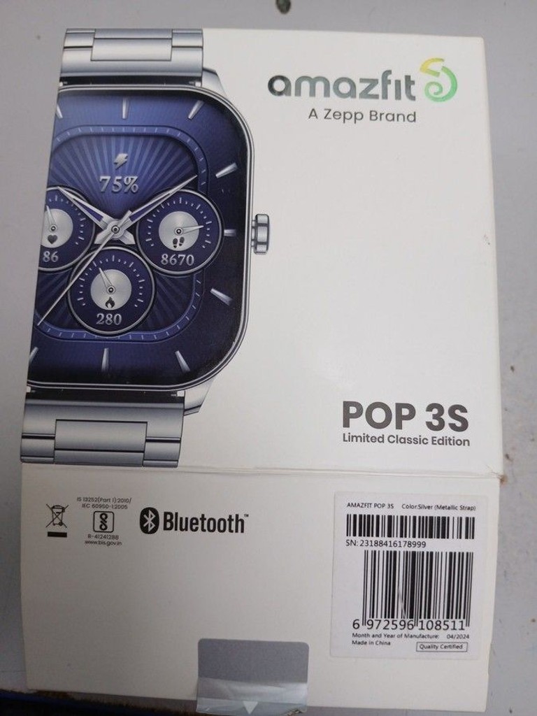 Оголошення Amazfit pop 3s Б/У