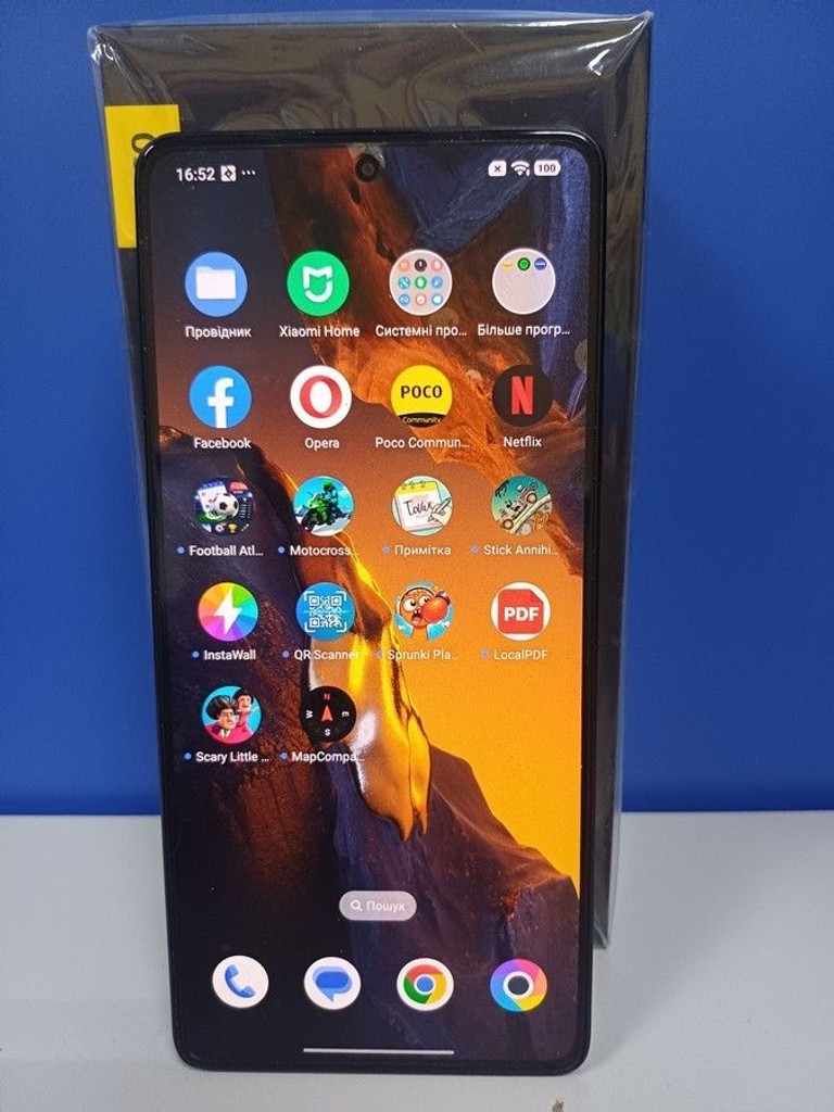 Розпродаж Poco F5 12/256GB Blue, продавець Техноскарб