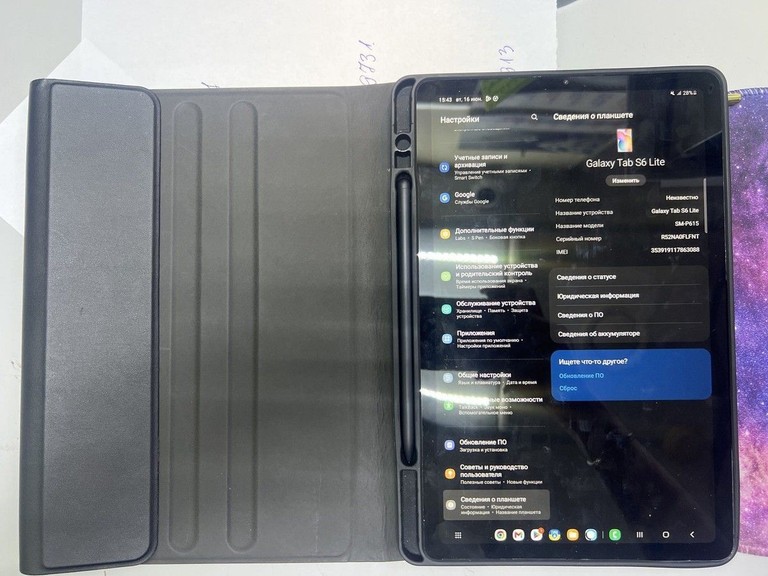 Купити Samsung galaxy tab s6 lite 10.4 4/64gb wi-fi Б/У