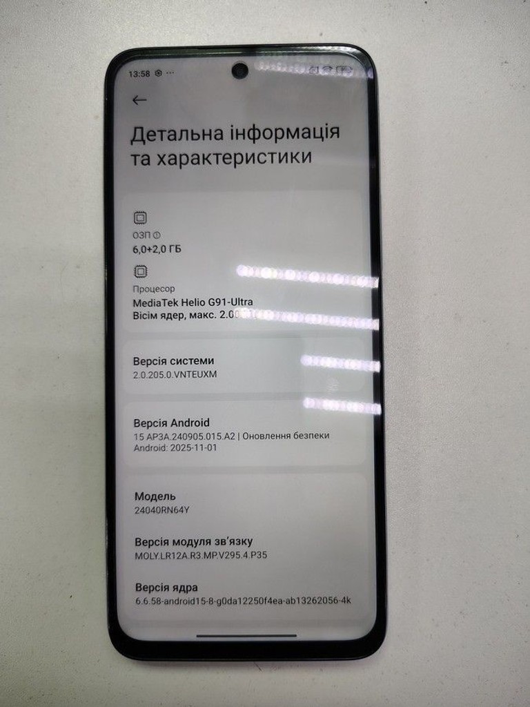Дешево Xiaomi Redmi 13 6/128GB Blue з ломбарду