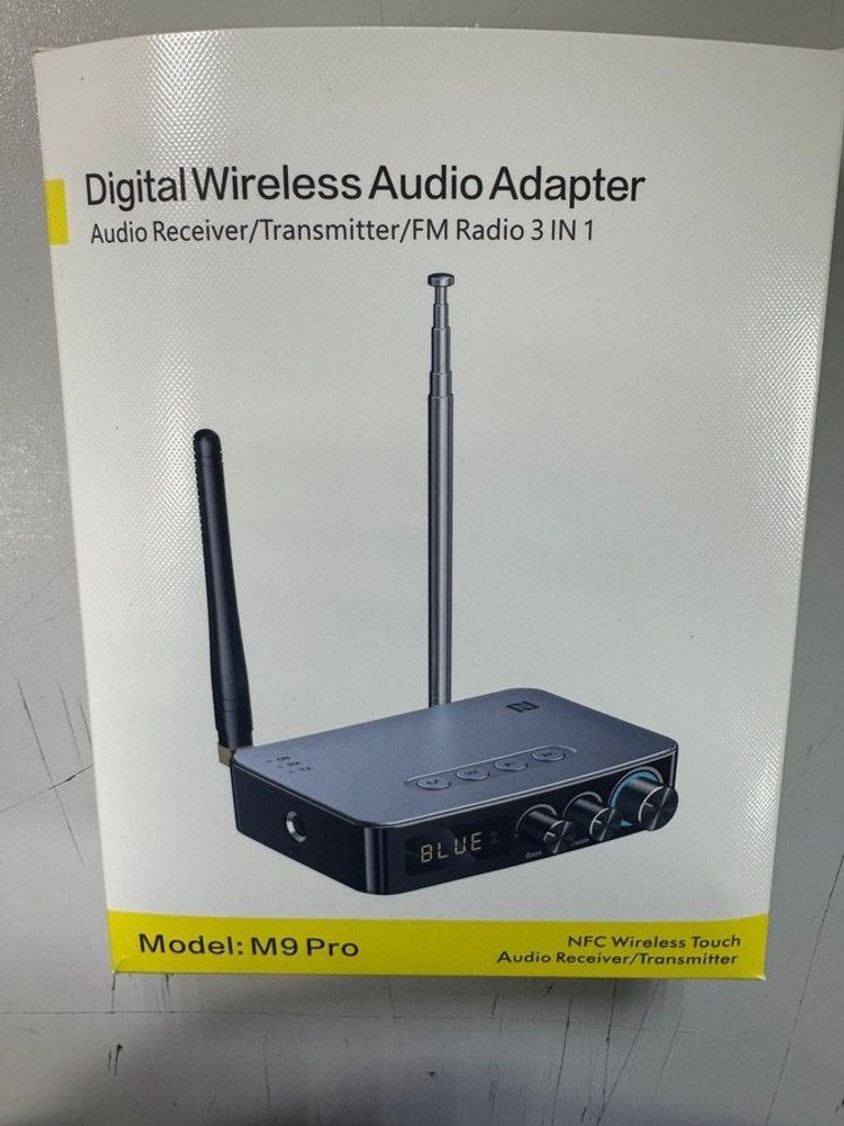 Дешиво Без Виробника m9 pro digital wireless audio adapter с ломбарда