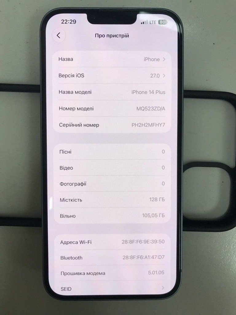 Дешево Apple iphone 14 plus 128gb з ломбарду