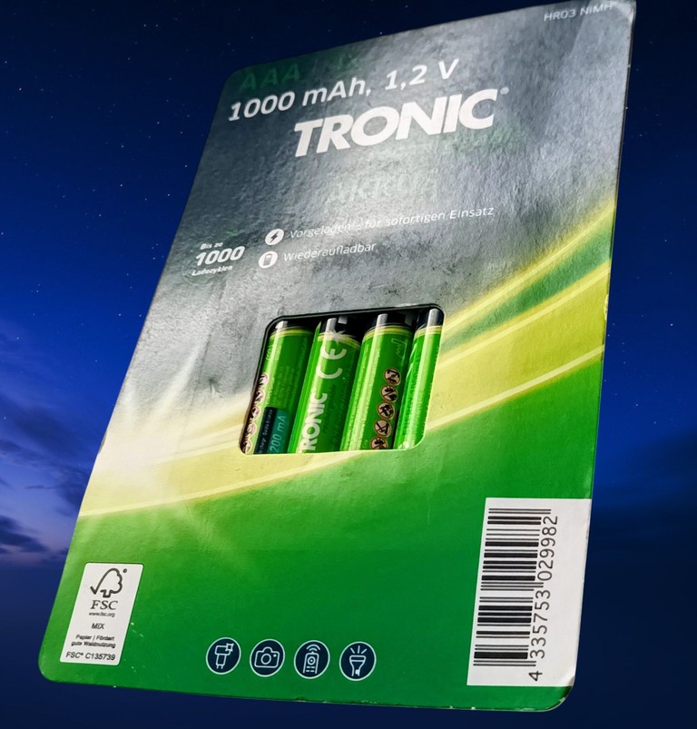 Дешиво Tronic 1000 mAh (4 шт). с ломбарда